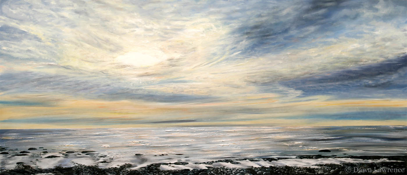 Chalk Shelves & Clouds